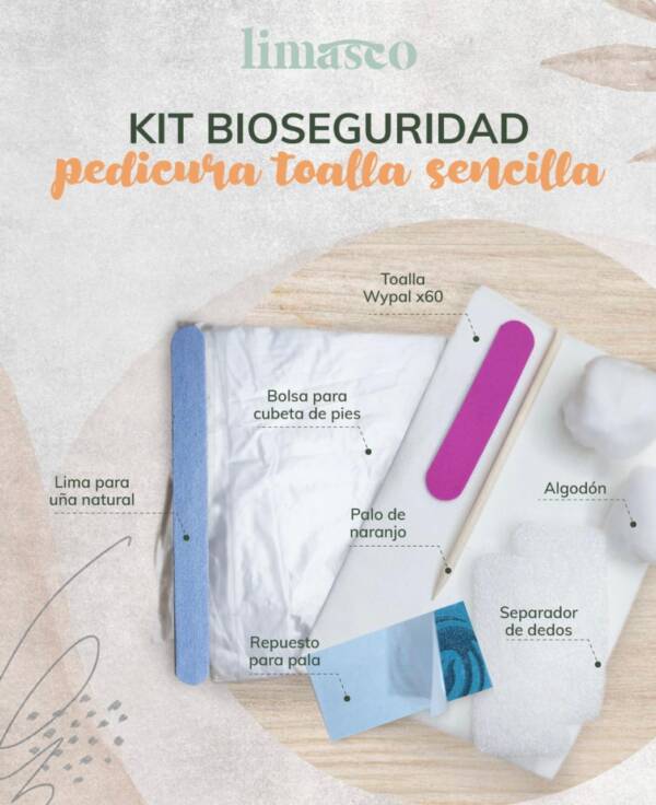 Kit de pedicura desechable